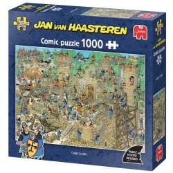 Jan van Haasteren Castle Conflict puslespil med 1000 brikker.