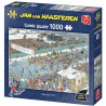 Jan van Haasteren Eleven City Tour puslespil med 1000 brikker.
