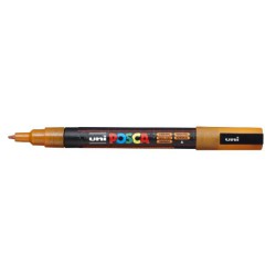 UNI POSCA MARKER 3ML ORANGE GLITTER