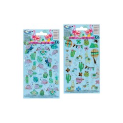 STICKERS 150 x 105MM ASS