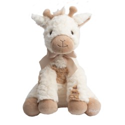 MAGNI Giraf Bamse 28 cm | Blød Plysbamse | Bakkeleg