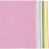 HOBBYFILT A4 10 ARK 210 x 297 MM 2 MM TYK PASTEL 45525