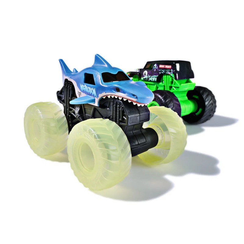 MONSTER JAM 1:43 SELVLYSENDE 2 PACK