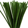 Chenille Grangrøn 30 cm 50 stk. | 6 mm Hobby Chenille | Bakkeleg