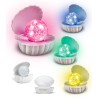 SKAL KUGLE M GLITTERLYS 71250