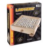 VINI klassisk labyrintspil i træ 30 × 26 cm med 2 stålkugler – et sjovt behændighedsspil.