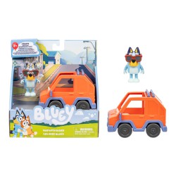 BLUEY KØRETØJ MED FIGUR ORANGE