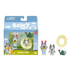 BLUEY PAKKE M 2 FIGURER SOM BLOMSTER