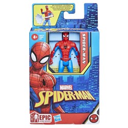Marvel tilbyder en 4" Spider-Man-figur til fantasifuld leg og samling.