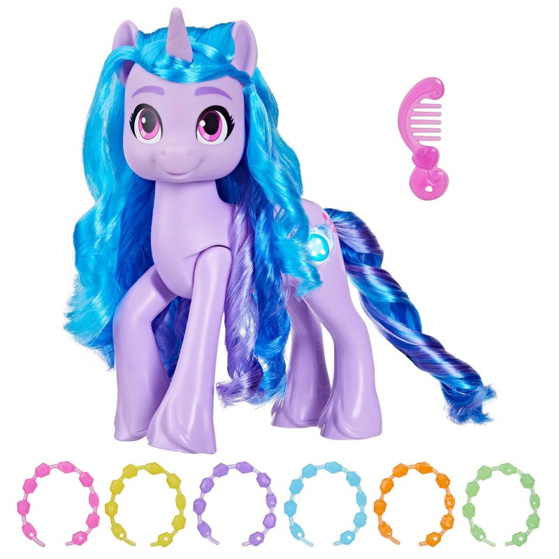 MY LITTLE PONY byder på en magisk oplevelse med Izzy Moonbow-figuren.