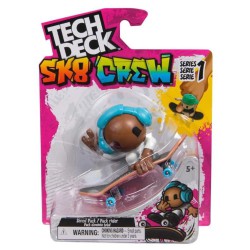 Tech Deck Fingerboard og Sk8 Crew Figur Ass.