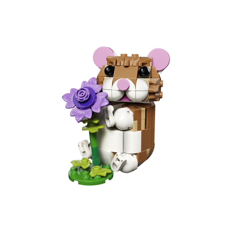 LEGO Creator 31376 sød hamster m. blomst | Bakkeleg