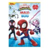 Spidey og hans fantastiske venner malebog med klistermærker