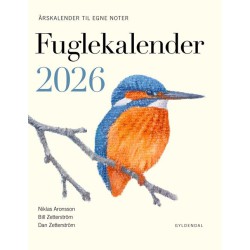 Fuglekalender 2026 af Zetterström & Niklas Aronsson