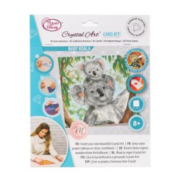 Diamond painting kort kit med koala
