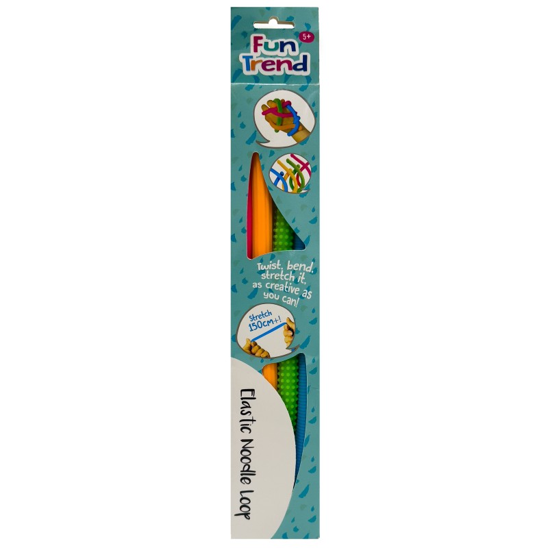 Fidget elastiske gummi nudler 4 stk