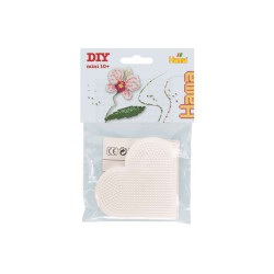 HAMA Mini hjerteplader – 2 stk. til kreative perleprojekter.