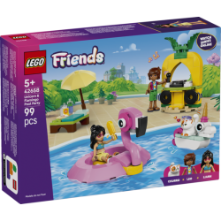 LEGO Friends Poolparty med enhjørning V29 | Bakkeleg
