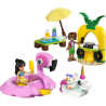 Byggesæt med poolparty og enhjørning fra LEGO Friends.