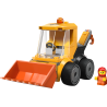 Børn kan placere junior-minifiguren i førerhuset og kaste sig ud i store eventyr