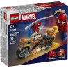 76335 Spider-Man mod Ghost Rider på motorcykel