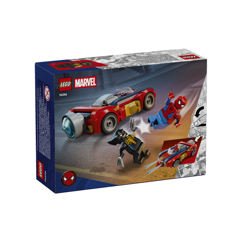 76336 Spider-Man-bil mod venomiseret Wolverine
