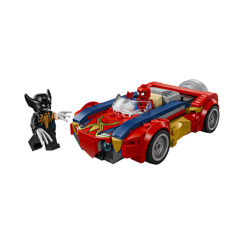 76336 Spider-Man-bil mod venomiseret Wolverine