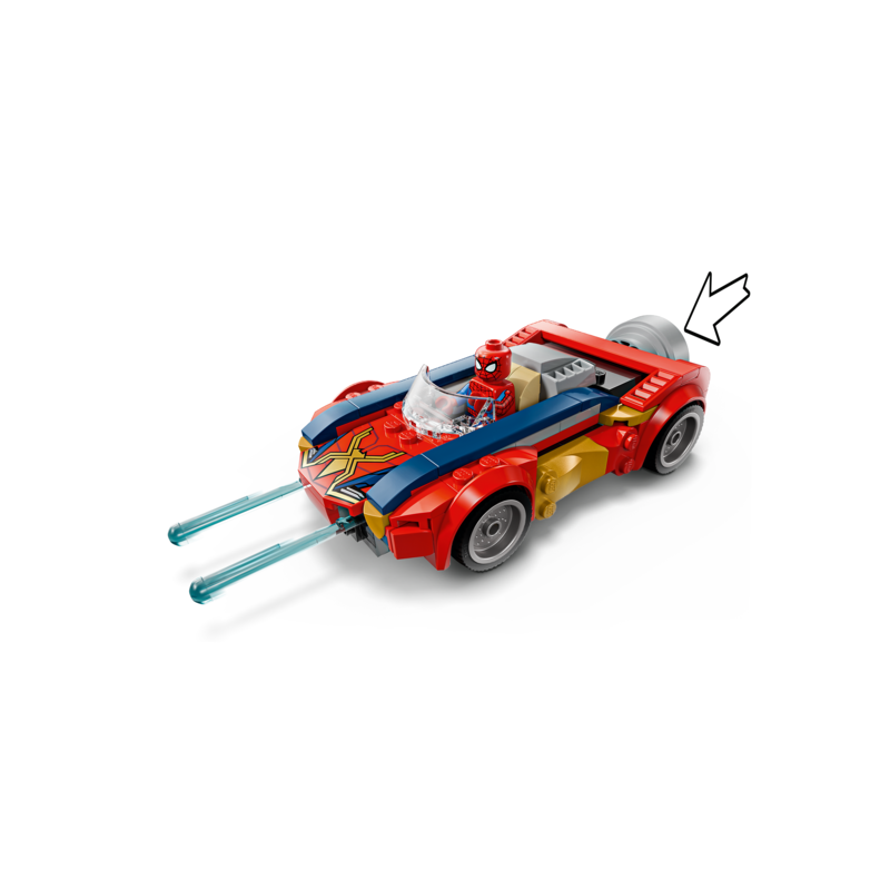 76336 Spider-Man-bil mod venomiseret Wolverine