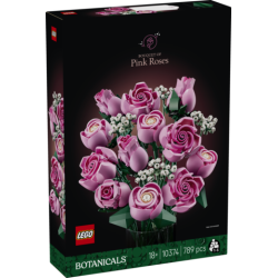 10374 Buket af pink roser