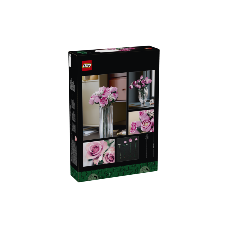 10374 Buket af pink roser