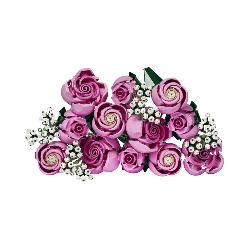 10374 Buket af pink roser