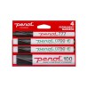 Penol Marker Sæt Sort Medium/Tyk Spids 27607