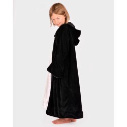 Sort kappe kostume