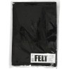 Bløde filtark, som er lavet af 100% polyester.