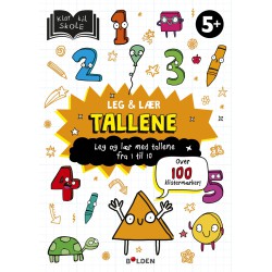 LEG OG LÆR TALLENE 5+
