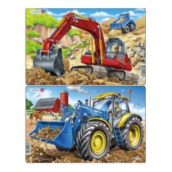 De store maskiner puslespil skarp pris → Bakkeleg