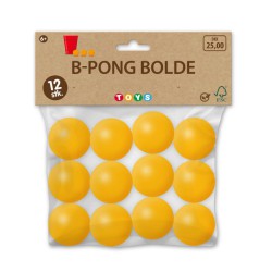 Bordtennisbolde 12 Stk Skarp Pris → Bakkeleg