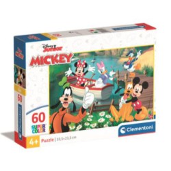 Mickey mouse puslespil 60 prikker skarp pris → Bakkeleg