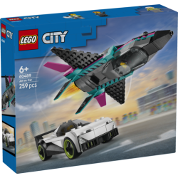 60489 Jetfly vs racerbil Skarp pris → Bakkeleg