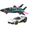 60489 Jetfly vs racerbil Skarp pris → Bakkeleg