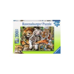 Puslespil cat nap 200 brikker