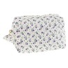 TOILETVESKE HVID MED LILLA BLOMSTER – TINKA TRAVEL