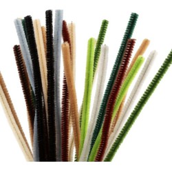 PIBERENSER NATUR 25 STK. ASS. 6MM