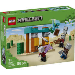 De Udstødtes Ørkenpatrulje LEGO Minecraft | Byggesæt | Bakkeleg