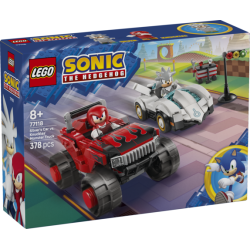 LEGO Sonic Silvers bil mod Knuckles er et actionfyldt byggesæt