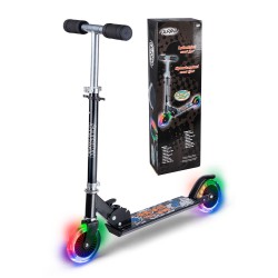 California scooter med lys i sort