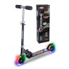 California scooter med lys i sort