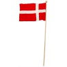 Stof flag på pind