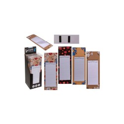 Magnetisk notesblok med forskellige designs