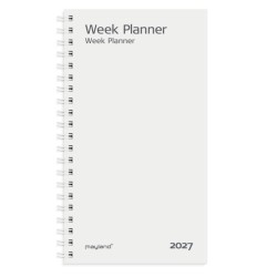Week Planner Højformat Refill 2027 | Kalender | Bakkeleg